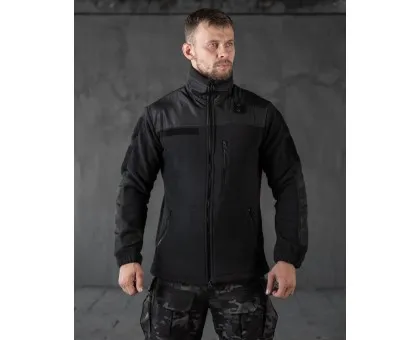 Флісова кофта Standart Police Black Флісова кофта Standart Police Black