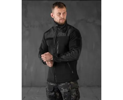 Флісова кофта Standart Police Black Флісова кофта Standart Police Black