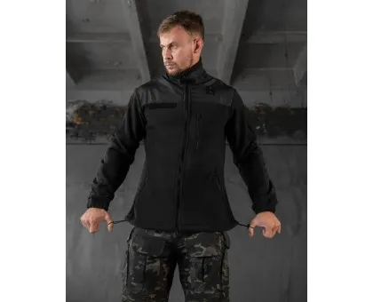Флісова кофта Standart Police Black Флісова кофта Standart Police Black