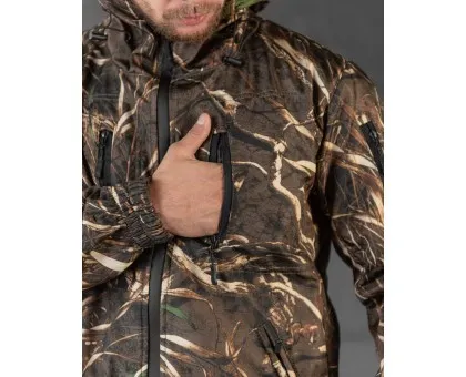 Камуфляжний демісезонний костюм SoftShell Dark Reeds (темний очерет, водостійкий) Камуфляжний демісезонний костюм SoftShell Dark Reeds (темний очерет, водостійкий)