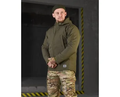 Куртка зимова 7,42 Omni-Heat Olive (софтшел, омніхіт, колір олива) Куртка зимова 7,42 Omni-Heat Olive (софтшел, омніхіт, колір олива)