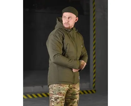 Куртка зимова 7,42 Omni-Heat Olive (софтшел, омніхіт, колір олива) Куртка зимова 7,42 Omni-Heat Olive (софтшел, омніхіт, колір олива)