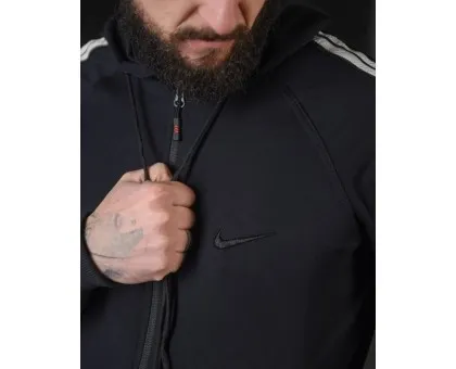 Спортивний костюм NK Dark Blue - стиль і комфорт для активного життя Спортивний костюм NK Dark Blue - стиль і комфорт для активного життя