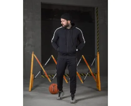Спортивний костюм NK Dark Blue - стиль і комфорт для активного життя Спортивний костюм NK Dark Blue - стиль і комфорт для активного життя