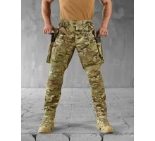 Тактичні штурмові штани Oblivion Kevlar Gen 2 Multicam (кевларові вставки, кишені під магазини АК)
