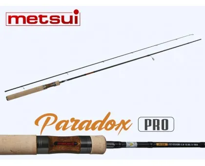 Стрімовий спінінг Metsui Paradox Pro 692L (2,06м 2,0-10,0гр) Стрімовий спінінг Metsui Paradox Pro 692L (2,06м 2,0-10,0гр)