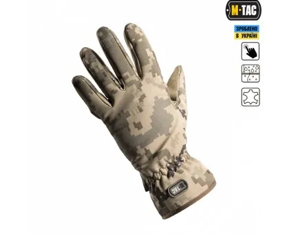 Тактичні рукавиці M-Tac Tactical Waterproof MM14 (Український піксель) Тактичні рукавиці M-Tac Tactical Waterproof MM14 (Український піксель)