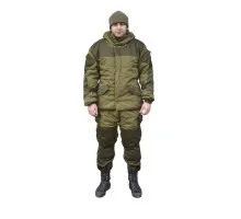 Зимовий костюм Горка Хакі (утеплений флісом та термолофтом)