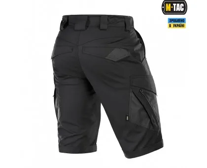 Тактичні шорти M-Tac Aggressor Gen.II Flex Black Тактичні шорти M-Tac Aggressor Gen.II Flex Black