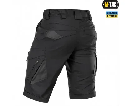 Тактичні шорти M-Tac Aggressor Gen.II Flex Black Тактичні шорти M-Tac Aggressor Gen.II Flex Black