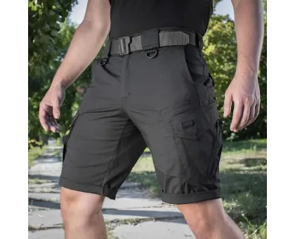 Тактичні шорти M-Tac Aggressor Gen.II Flex Black Тактичні шорти M-Tac Aggressor Gen.II Flex Black