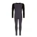 Чоловіча термобілизна Baft X-Line Men Gray/Black (мікрофліс)