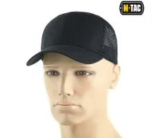 Літня бейсболка M-Tac Flex Ріп-Стоп Dark Navy Blue (з сіткою)