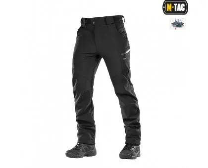 Штани M-Tac Soft Shell Winter Black Штани M-Tac Soft Shell Winter Black