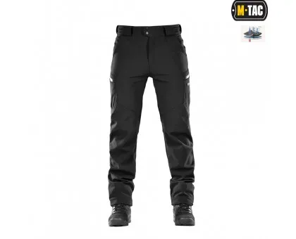Штани M-Tac Soft Shell Winter Black Штани M-Tac Soft Shell Winter Black