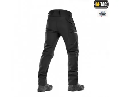 Штани M-Tac Soft Shell Winter Black Штани M-Tac Soft Shell Winter Black
