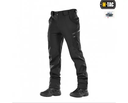 Штани M-Tac Soft Shell Winter Black Штани M-Tac Soft Shell Winter Black