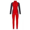 Жіноча термобілизна Baft F-Line Woman Red/Gray FL220 (мікрофліс)