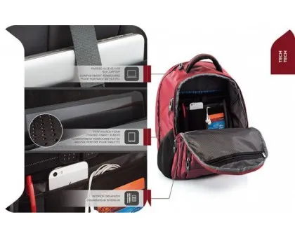 Міський рюкзак Heys TechPac 06 Black Міський рюкзак Heys TechPac 06 Black