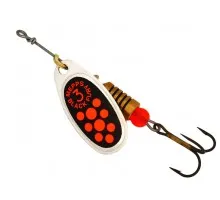 Обертальна блешня Mepps Black Fury (silver red-orange)