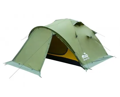 Двомісна Туристична Палатка Tramp Mountain 2 (V2) TRT-022-GREEN