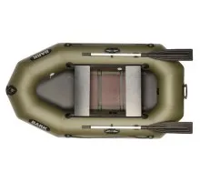 Двомісний надувний гребний човен Bark B-230CD (настил, рухомі сидіння)