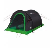 Двомісна туристична палатка High Peak Stella 2 (Black/Green)