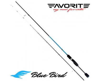 Спінінг Favorite Blue Bird New BB-762UL-T (2.30м 1,5-8гр Ex-Fast) Спінінг Favorite Blue Bird New BB-762UL-T (2.30м 1,5-8гр Ex-Fast)