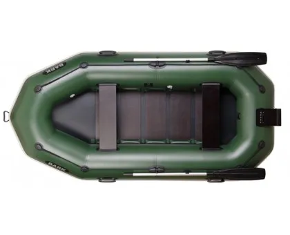 Тримісний надувний човен Bark В-300NP (настил, привальний брус, транець, 4 ручки)
