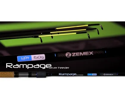 Фідер Zemex Rampage River Feeder 14ft - 180g (4,20м до 180,0гр) Фідер Zemex Rampage River Feeder 14ft - 180g (4,20м до 180,0гр)
