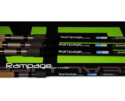 Фідер Zemex Rampage River Feeder 14ft - 180g (4,20м до 180,0гр) Фідер Zemex Rampage River Feeder 14ft - 180g (4,20м до 180,0гр)
