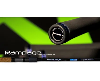 Фідер Zemex Rampage River Feeder 14ft - 180g (4,20м до 180,0гр) Фідер Zemex Rampage River Feeder 14ft - 180g (4,20м до 180,0гр)