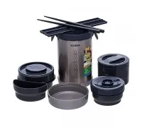 Термонабір для ланчу Zojirushi SL-NC09ST (сталевий)