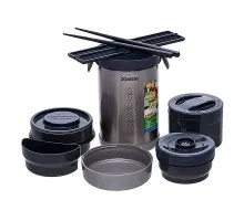 Термонабір для ланчу Zojirushi SL-NC09ST (сталевий)