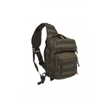 Тактичний однолямковий рюкзак Mil-Tec OD One Strap Assault Pack Small (10л, оригінал)