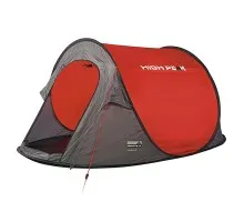 Двомісна туристична палатка High Peak Vision 2 (Red)
