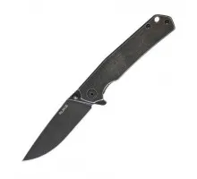 Ніж складний туристичний Ruike P801-SB Black Limited Edition
