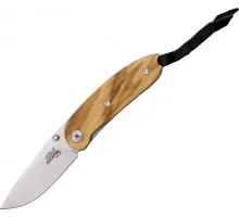 Мисливський ніж LionSteel Mini, оливкове дерево