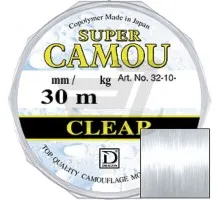 Повідочна Жилка Dragon Super Camou Clear 30m (0,08-0,22)