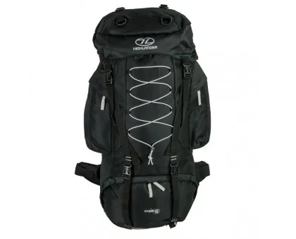 Туристичний рюкзак Highlander Rambler 88 Black/Silver