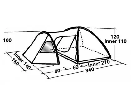Палатка Easy Camp ECLIPSE 200