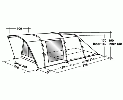 Палатка Easy Camp Boston 300