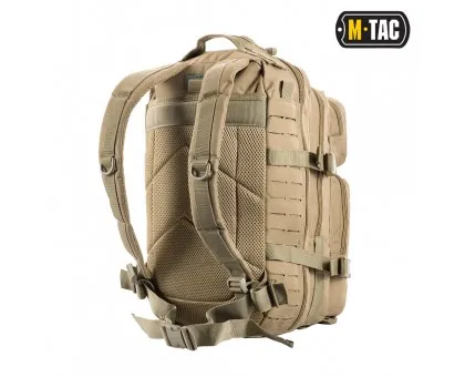 Тактичний рюкзак M-Tac Assault Pack Laser Cut Tan (20л) Тактичний рюкзак M-Tac Assault Pack Laser Cut Tan (20л)