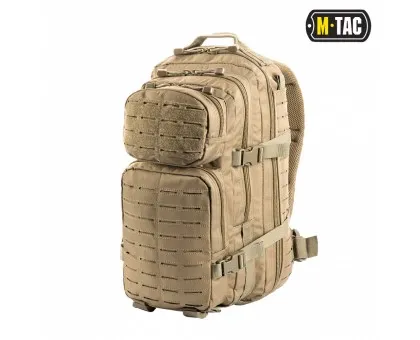 Тактичний рюкзак M-Tac Assault Pack Laser Cut Tan (20л) Тактичний рюкзак M-Tac Assault Pack Laser Cut Tan (20л)
