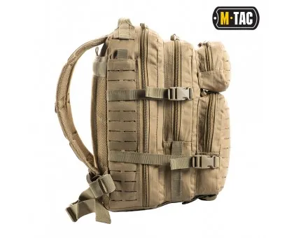 Тактичний рюкзак M-Tac Assault Pack Laser Cut Tan (20л) Тактичний рюкзак M-Tac Assault Pack Laser Cut Tan (20л)