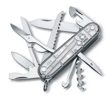 Ніж Victorinox Huntsman 1.3713.T7 Silver Transparent