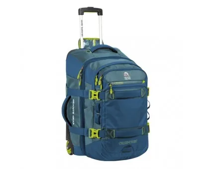 Сумка-рюкзак на колесах Granite Gear Cross Trek W/Pack 74 Bleumine/Blue Frost/Neolime