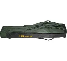 Трикамерний чохол для вудилищ Dragon 165 см