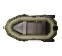 Двомісний надувний човен Bark В-260NP (настил, привальний брус, транець, 4 ручки)