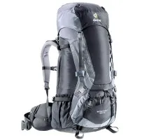 Рюкзак Deuter Aircontact, 45 + 10 л, black-titan